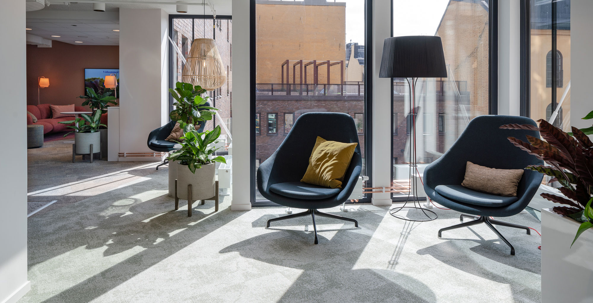 Fackförbundet Vision – Återbrukade möbler för cirkulära kontorslösningar