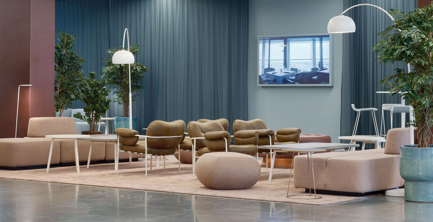 DN-Skrapan Lounge hyr hållbar lounge