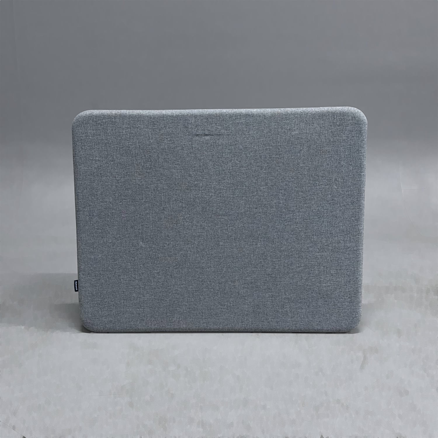 Bordsskärm Softline 30 830x650mm | Mellangrå