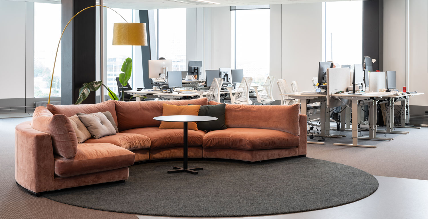 Hållbar kontorsinredning hos Gordon Delivery