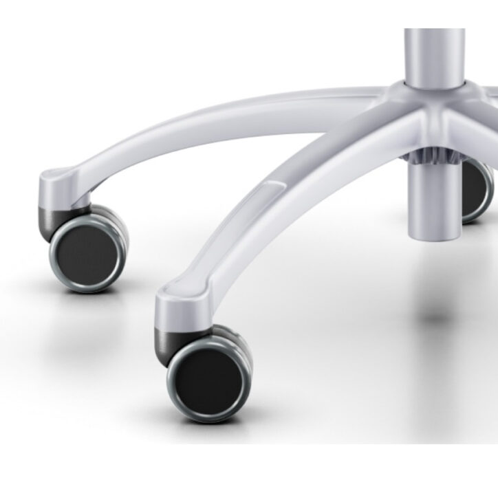 Huvudbild för 5 st Hjul för hårda golv 65mm