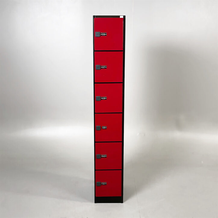 Galleribild #1 för Personalskåp RFID-lås 6 luckor
