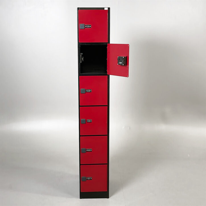 Galleribild #2 för Personalskåp RFID-lås 6 luckor