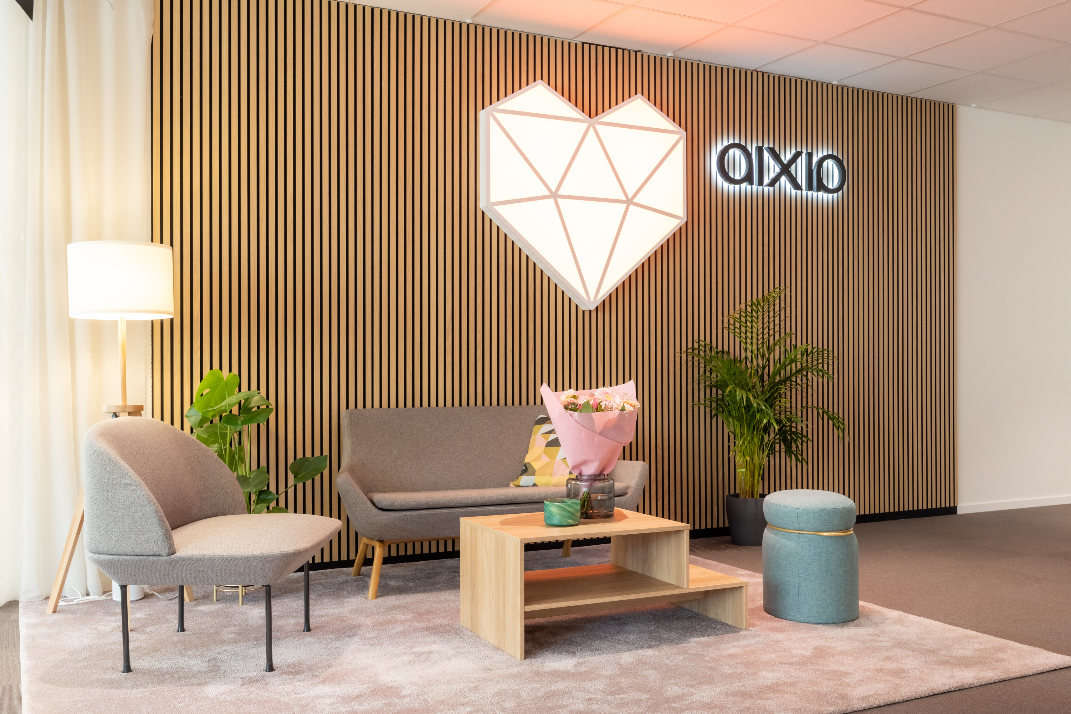 När Aixia ett innovativt techbolag väljer hållbar inredning