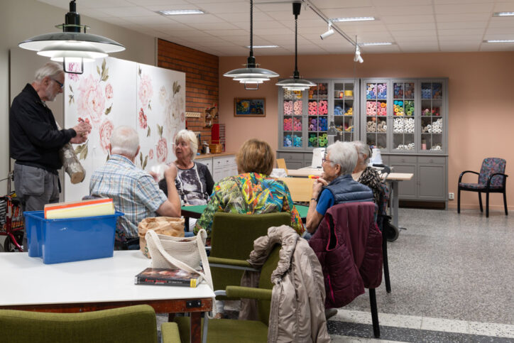 Hållbara val när fritidsgård för seniorer inreds av Sollentuna kommun