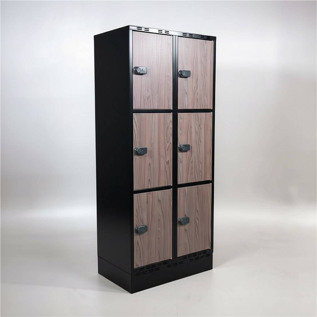 Personalskåp 6 luckor