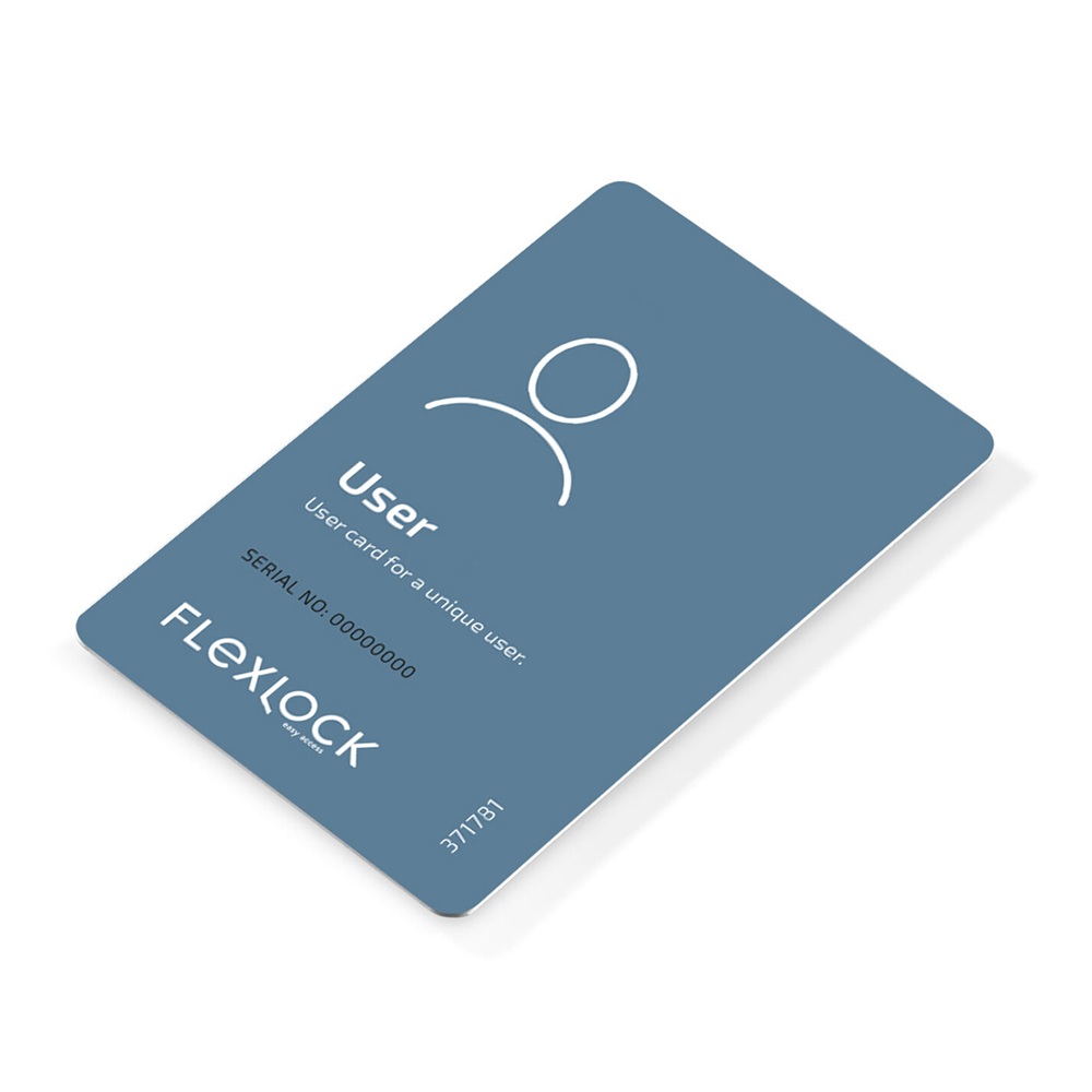 Huvudbild för RFID Användarkort – Flexlock EM / Mifare
