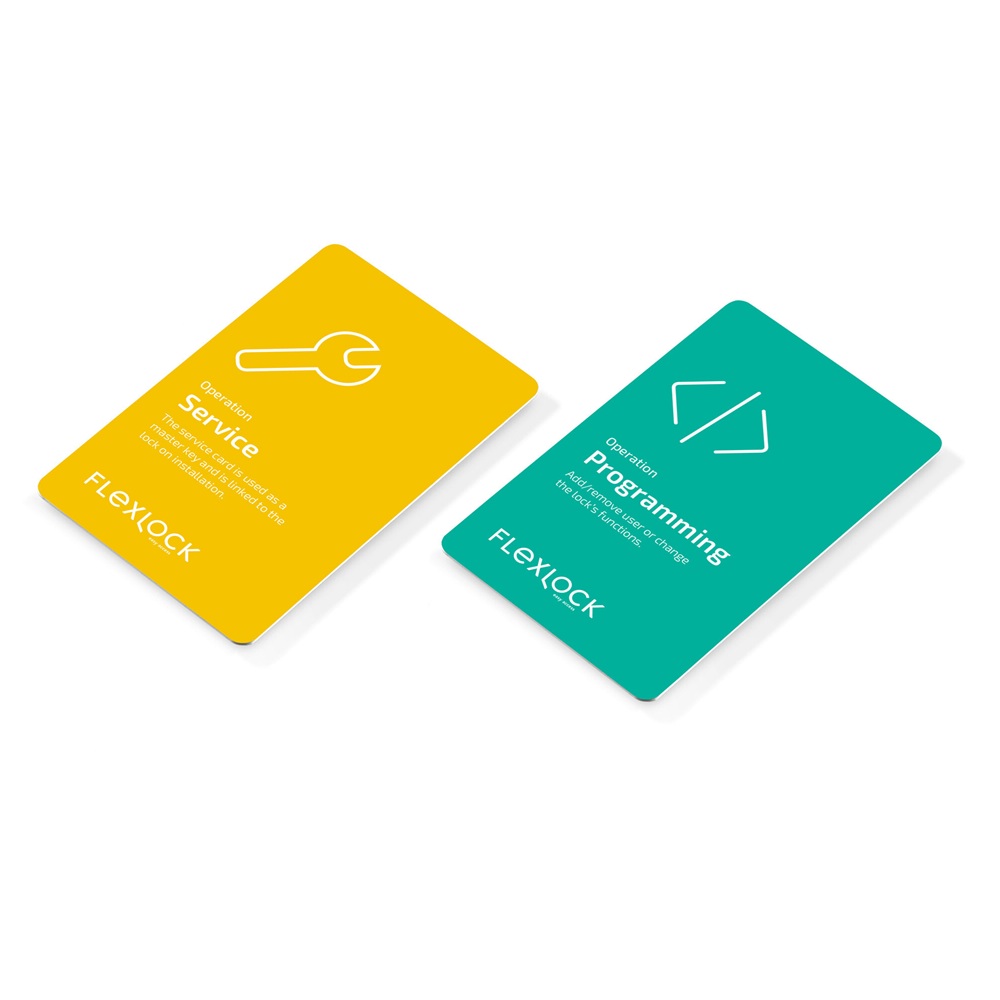 Huvudbild för RFID Service- och programmeringskort – Flexlock Mifare