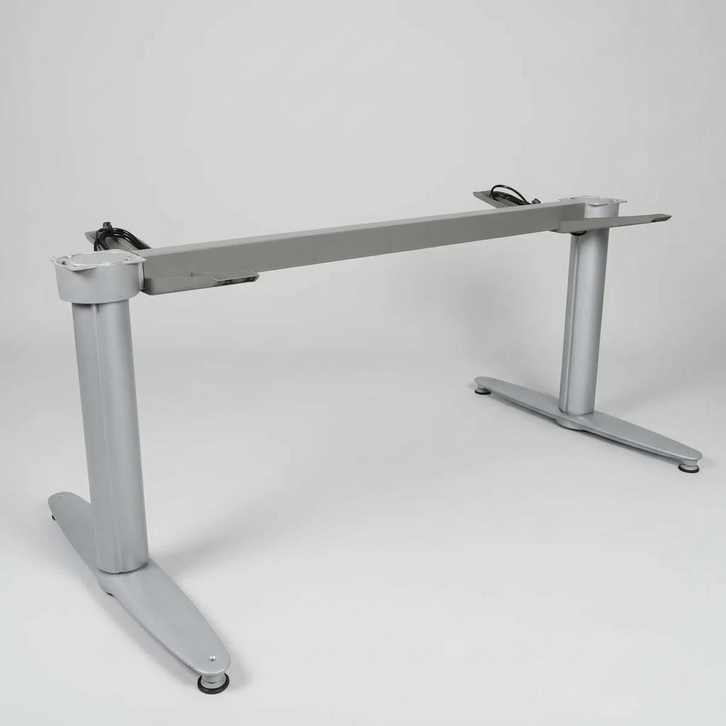 Höj- och sänkbart stativ Serie T silver