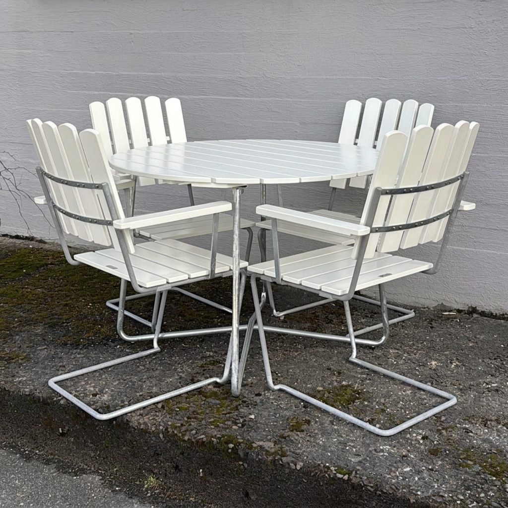 Cafégrupp A2/ 9A Vitlackad ek