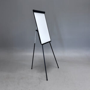 Whiteboard med blädderblockshållare