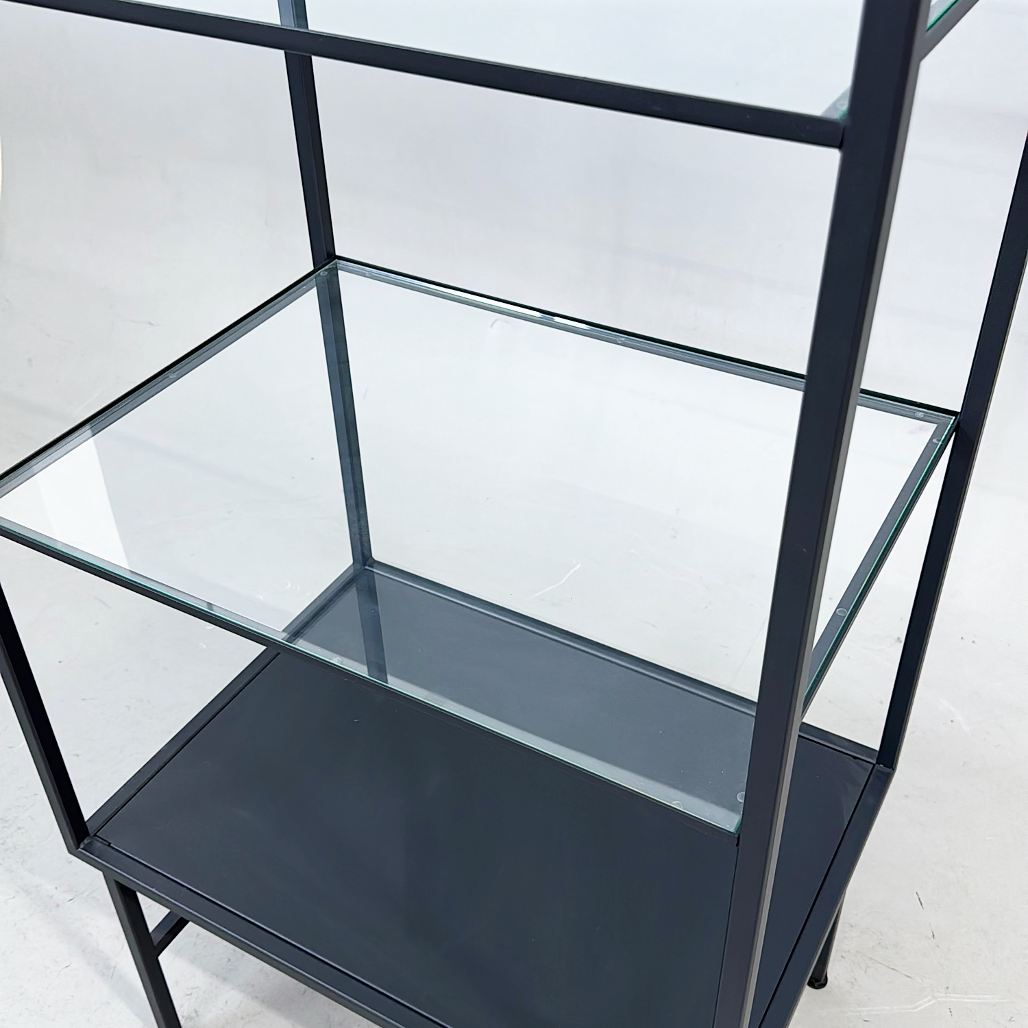 Galleribild #4 för Hylla | Svart/Glas