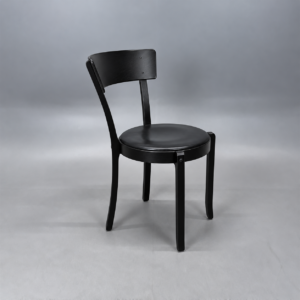 Caféstol Gästis omlackerad | Svart
