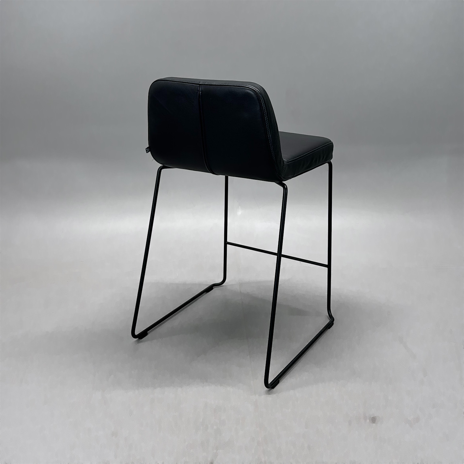 Galleribild #2 för Barstol VX läder | Svart
