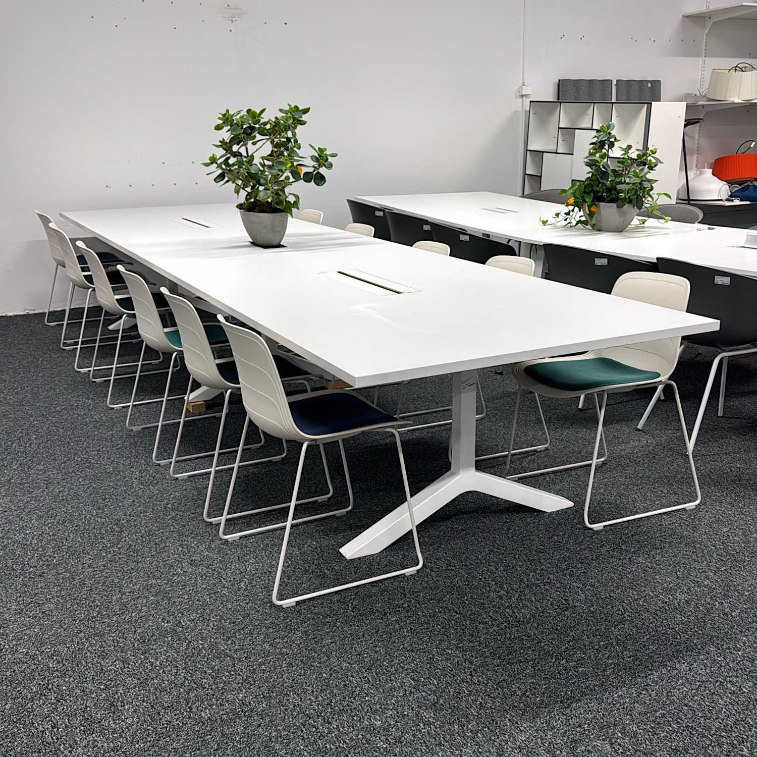 Konferensbord Funk 4600mm | Vit