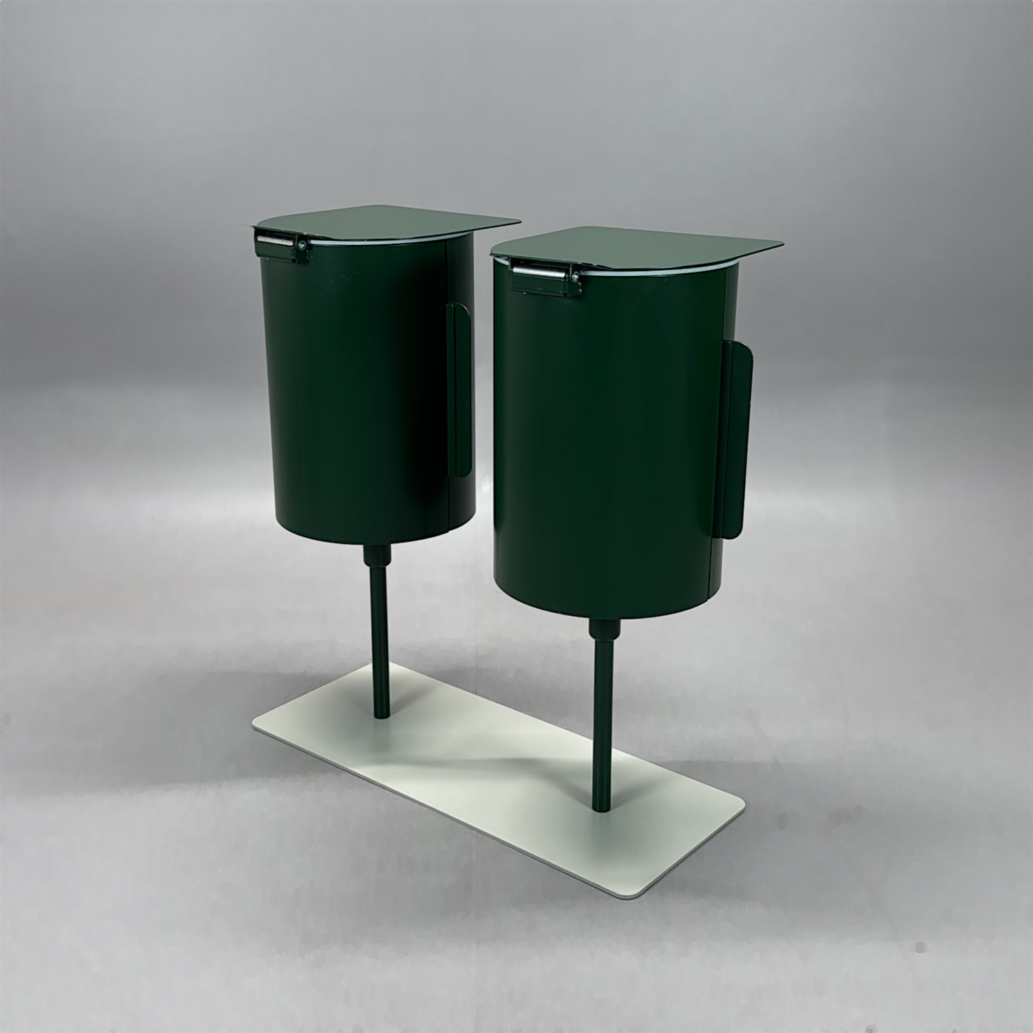 Galleribild #2 för Återvinningskärl Birdie 43L + 43L Matavfall | Grön