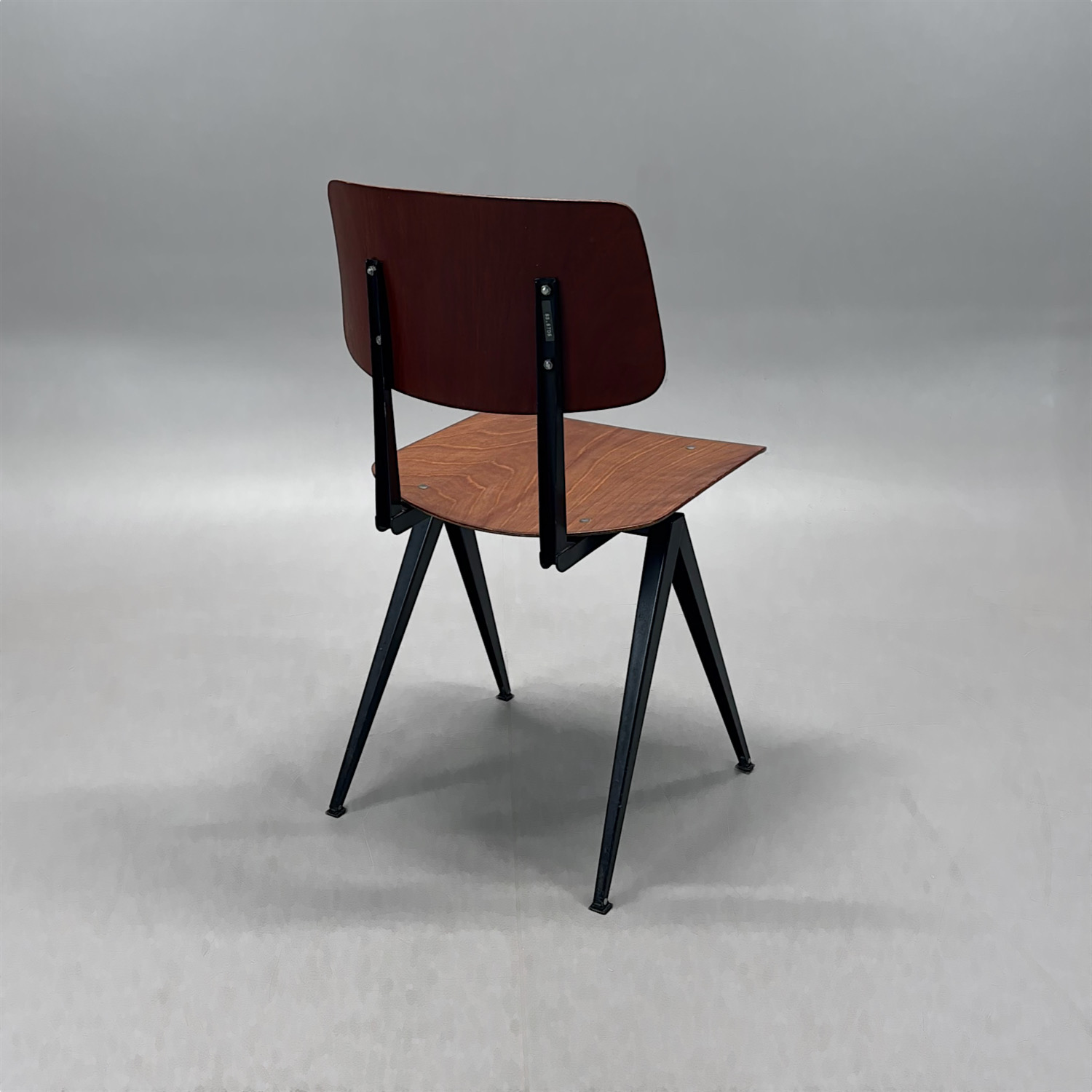 Galleribild #2 för Caféstol S16 | Brun/svart