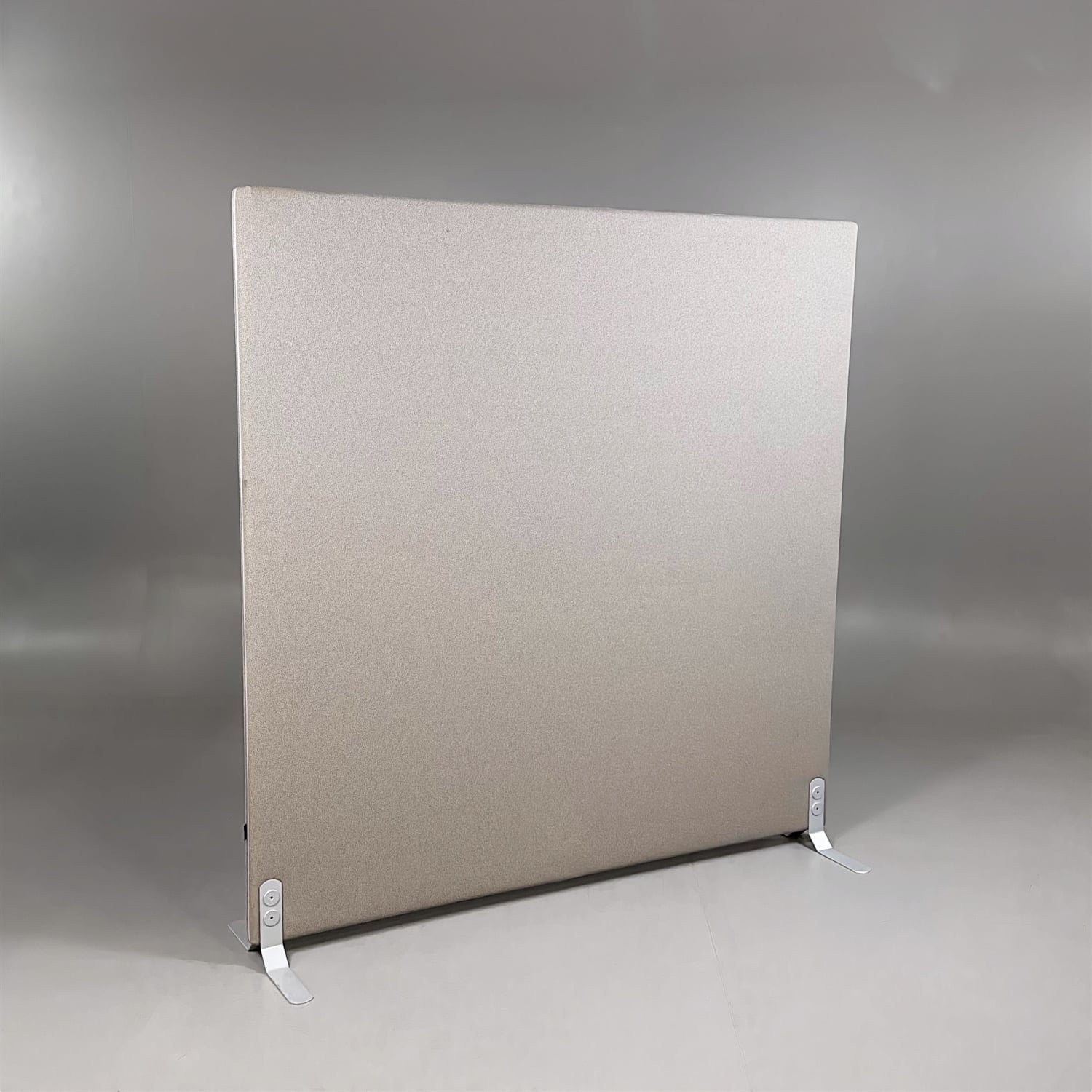 Golvskärm ScreenIT 1600x1600mm | Gråbeige/Silver