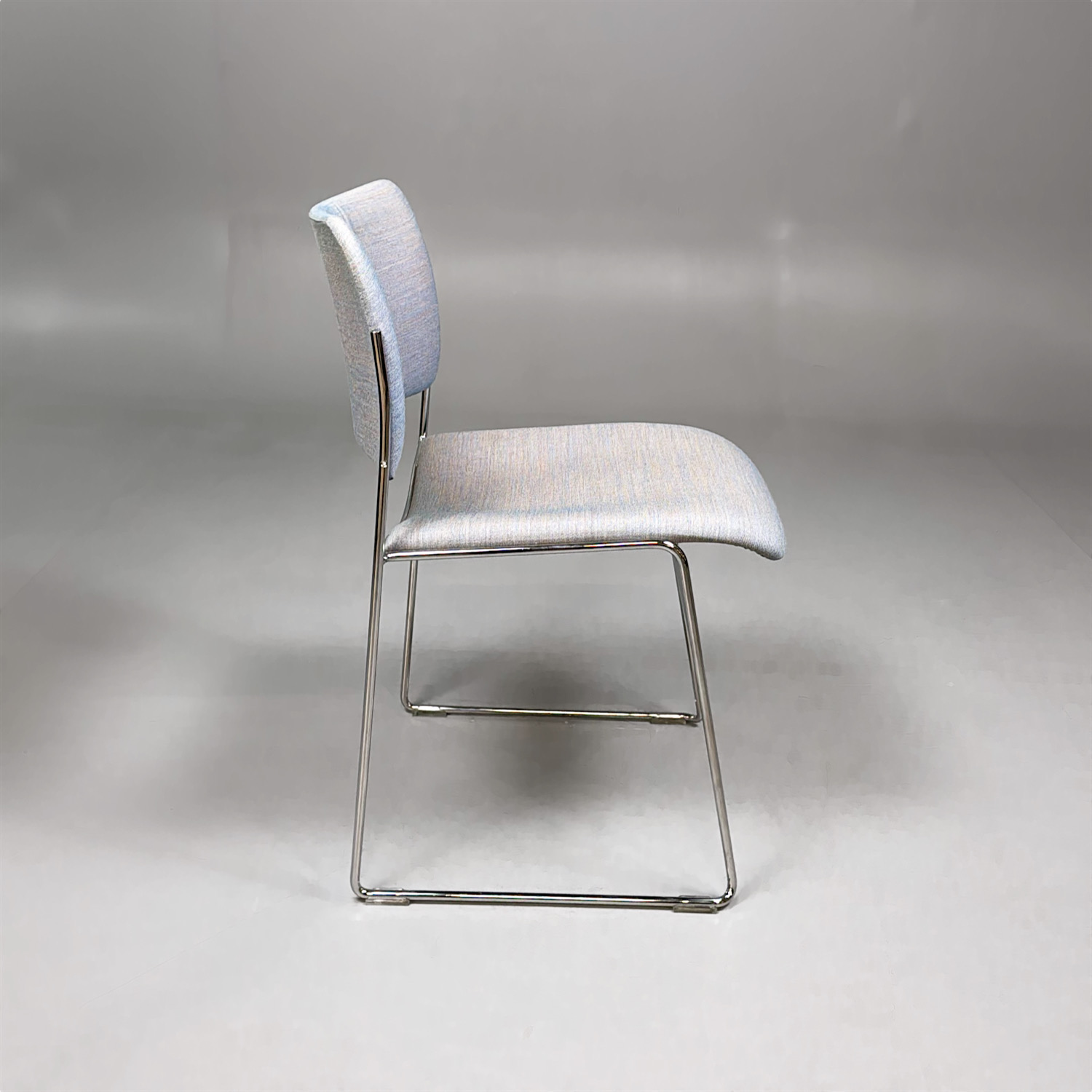 Galleribild #2 för Konferensstol 40/4 | Blåbeige/Krom