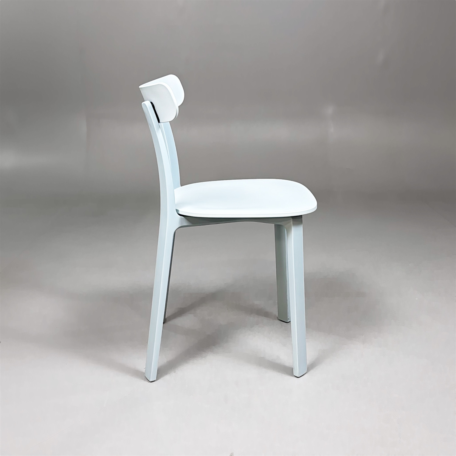 Galleribild #2 för Caféstol All Plastic Chair | Ljusblå