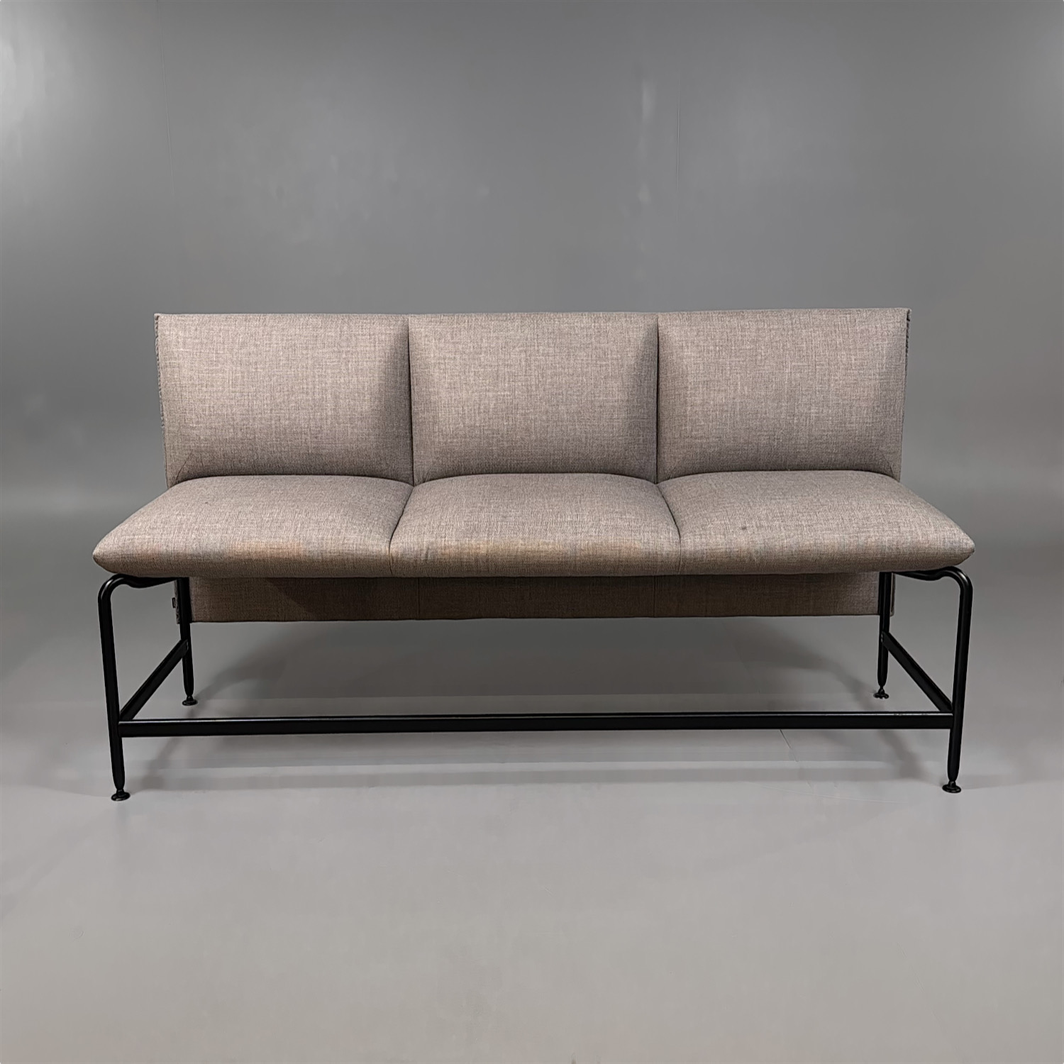 Galleribild #1 för Soffa Alto 3-sits | Gråbrun/Svart